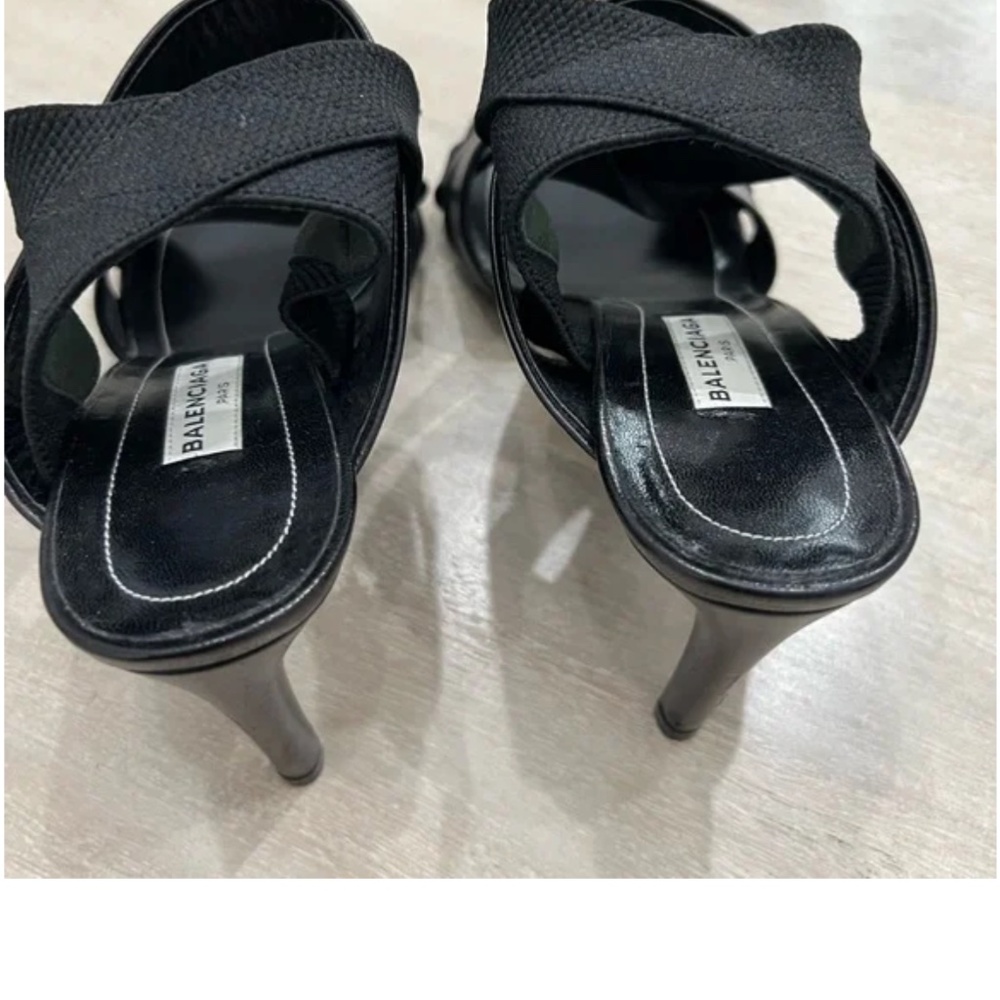 Balenciaga Chevreau Slingback Heels - Picture 3 of 9